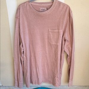 Goodfellow & Co Dusty Rose Long Sleeve Tee